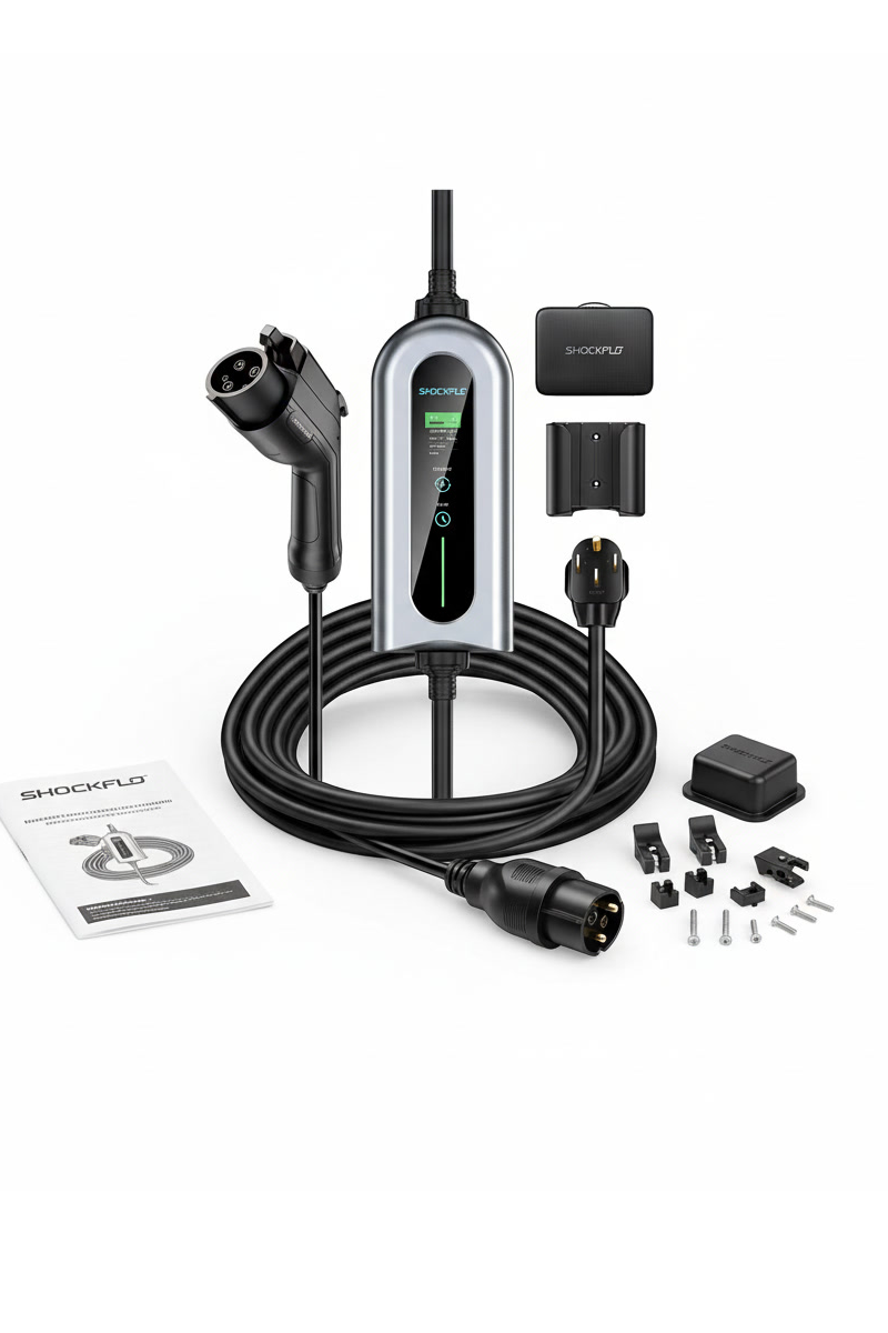 G1 Level 2 EV Charger (40Amp, 240V, NEMA 14-50P), Wall-Mounted EVS